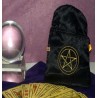 BOLSA TAROT NEGRA SIMB. TETRAGRAMATON