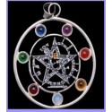 COLGANTE TALISMAN CHAKRA TETRAGRAMATON