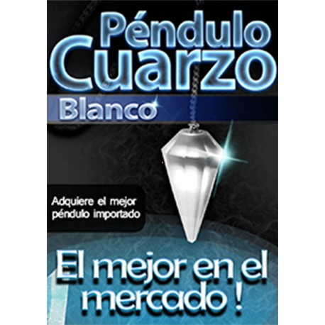 PENDULO CUARZO BLANCO