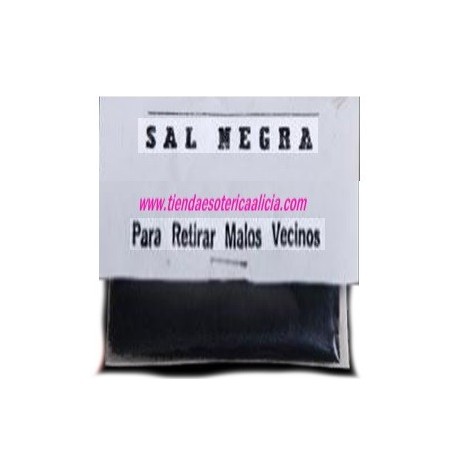 SAL NEGRA Ingrediente para Ritual