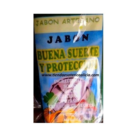 BUENA SUERTE Y PROTECCION JABON