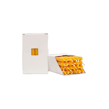 VELA 11 CM NARANJA CAJA 24 UDS