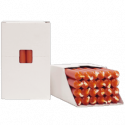 VELA 11 CM NARANJA OSCURO CAJA 24 UDS