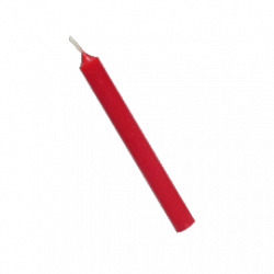 VELA 20 CM ROJO