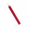 VELA 20 CM ROJO