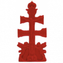 CRUZ DE CARAVACA ROJO