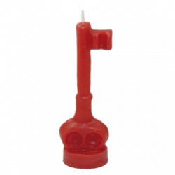 LLAVE MACIZA ROJO