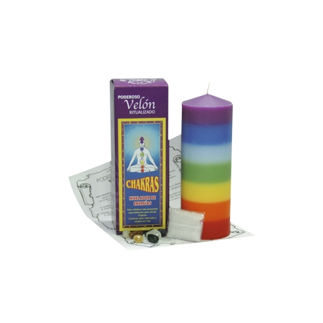 VELON CAJA SIETE CHAKRAS